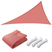 Yescom Patio Triangle Sun Sail Shade Canopy 20ft, Red Image