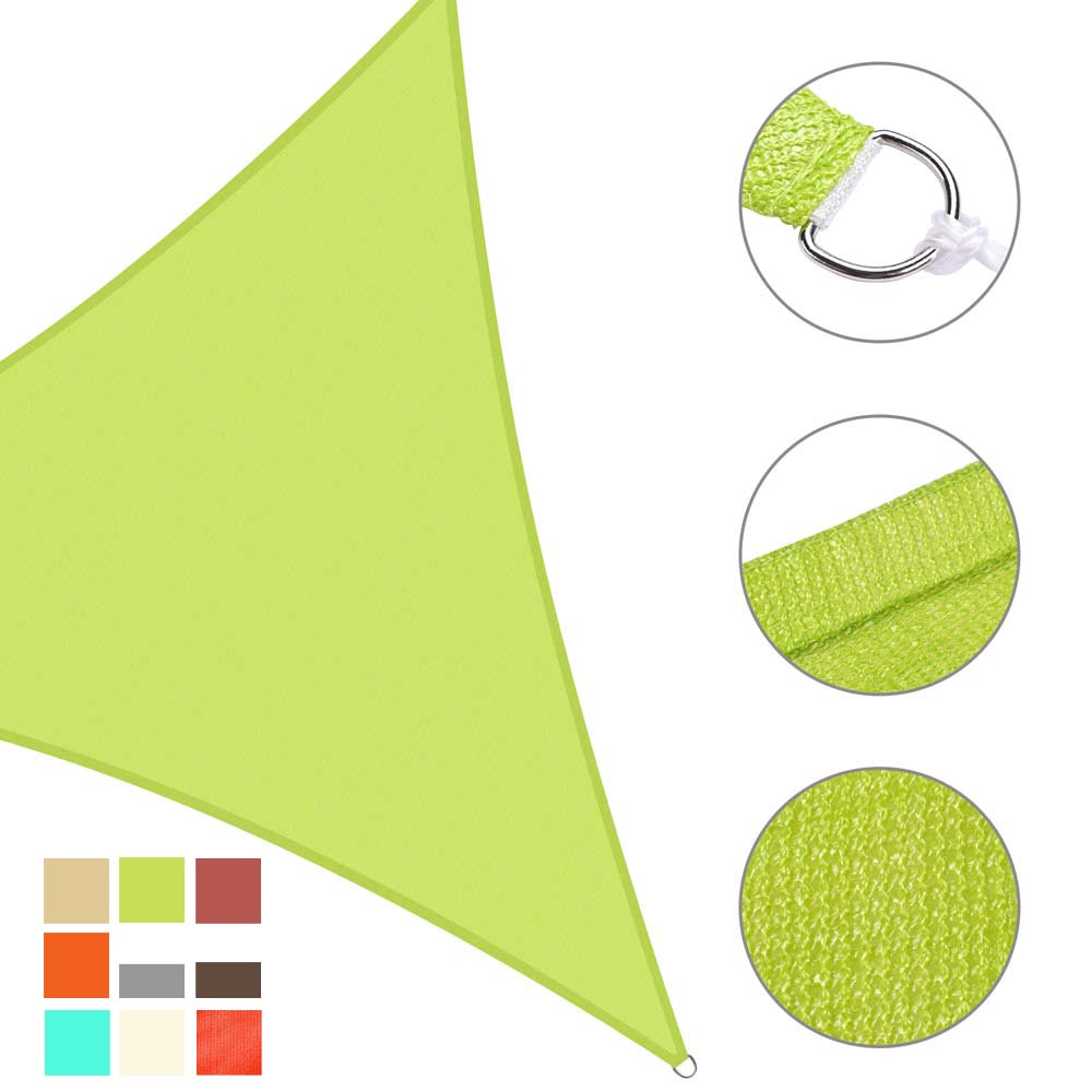 Yescom Patio Triangle Sun Sail Shade Canopy 20ft Image