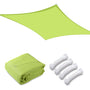 Yescom Patio Square Sun Sail Shade Canopy 18ft Color Optional, Lime Image