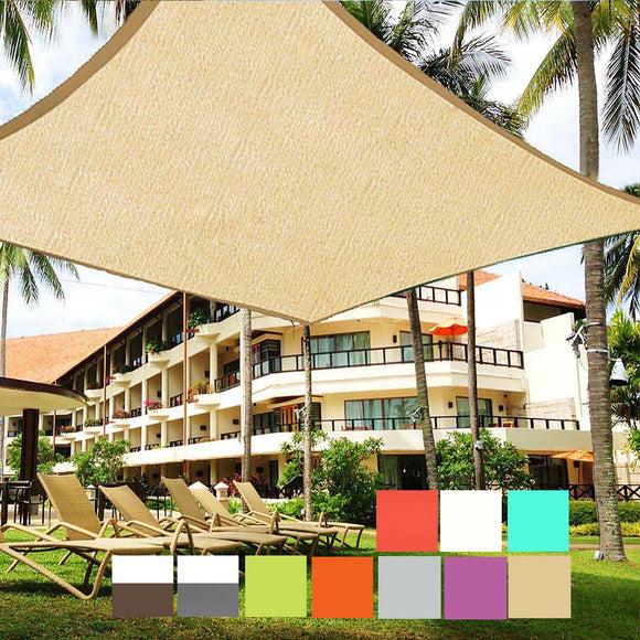 Yescom Patio Rectangle Sun Sail Shade Canopy 13ftx10ft Image