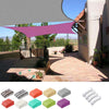 Yescom Patio Rectangle Sun Sail Shade Canopy 16ftx12ft