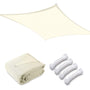 Yescom Patio Rectangle Sun Sail Shade Canopy 20ftx16ft, Off White Image