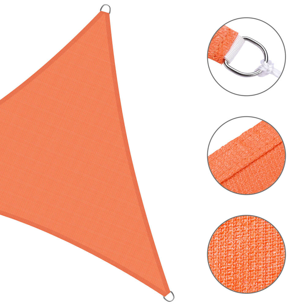 Yescom Patio Triangle Sun Sail Shade Canopy 3ft Image