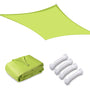 Yescom Patio Rectangle Sun Sail Shade Canopy 8ftx10ft, Lime Image