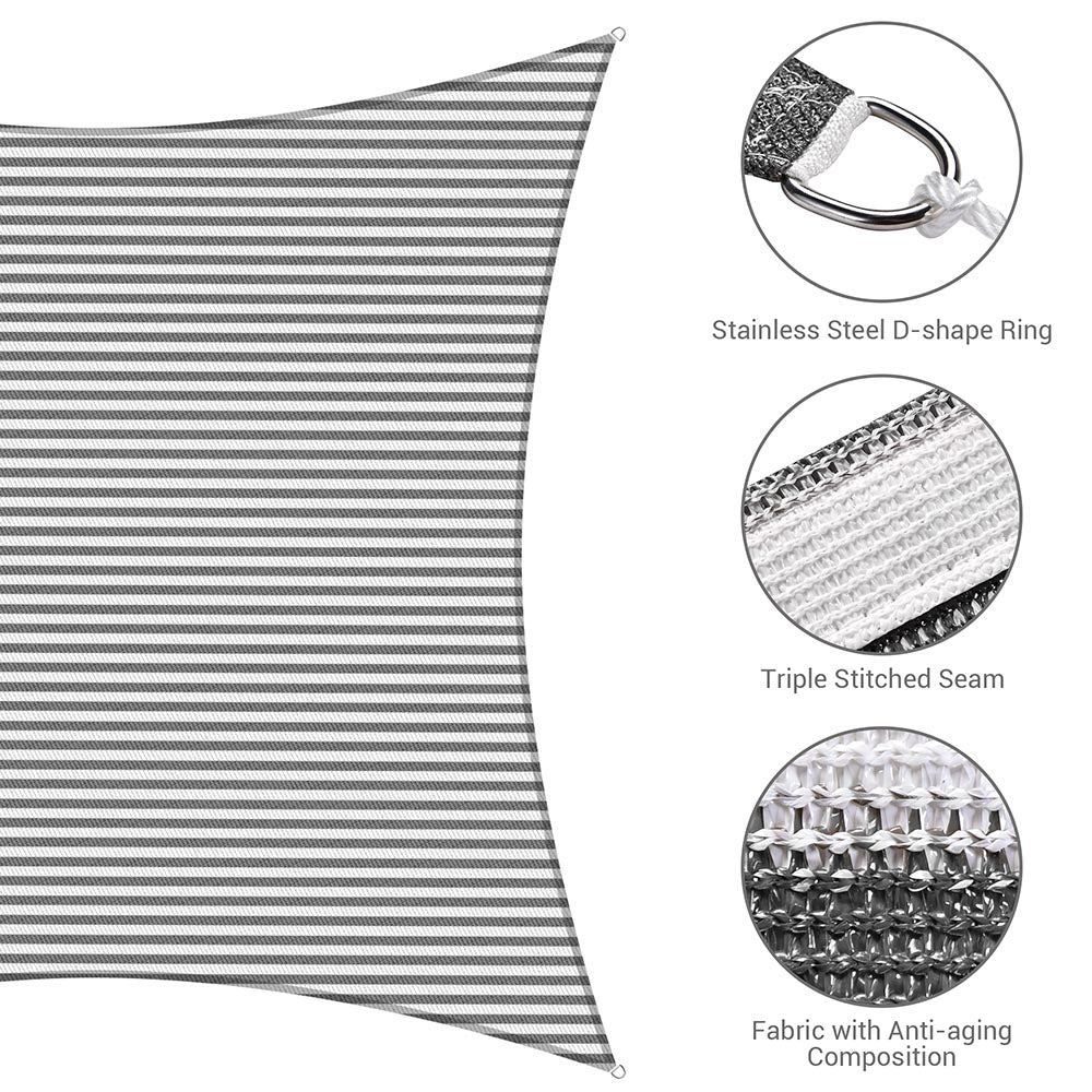 Yescom Patio Rectangle Sun Sail Shade Canopy 20ftx23ft Image