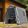 Yescom 6'x8' Portable Garage Shelter Carport Storage Shed