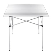 Yescom Roll-up Top Camp Folding Table Outdoor Desk Image