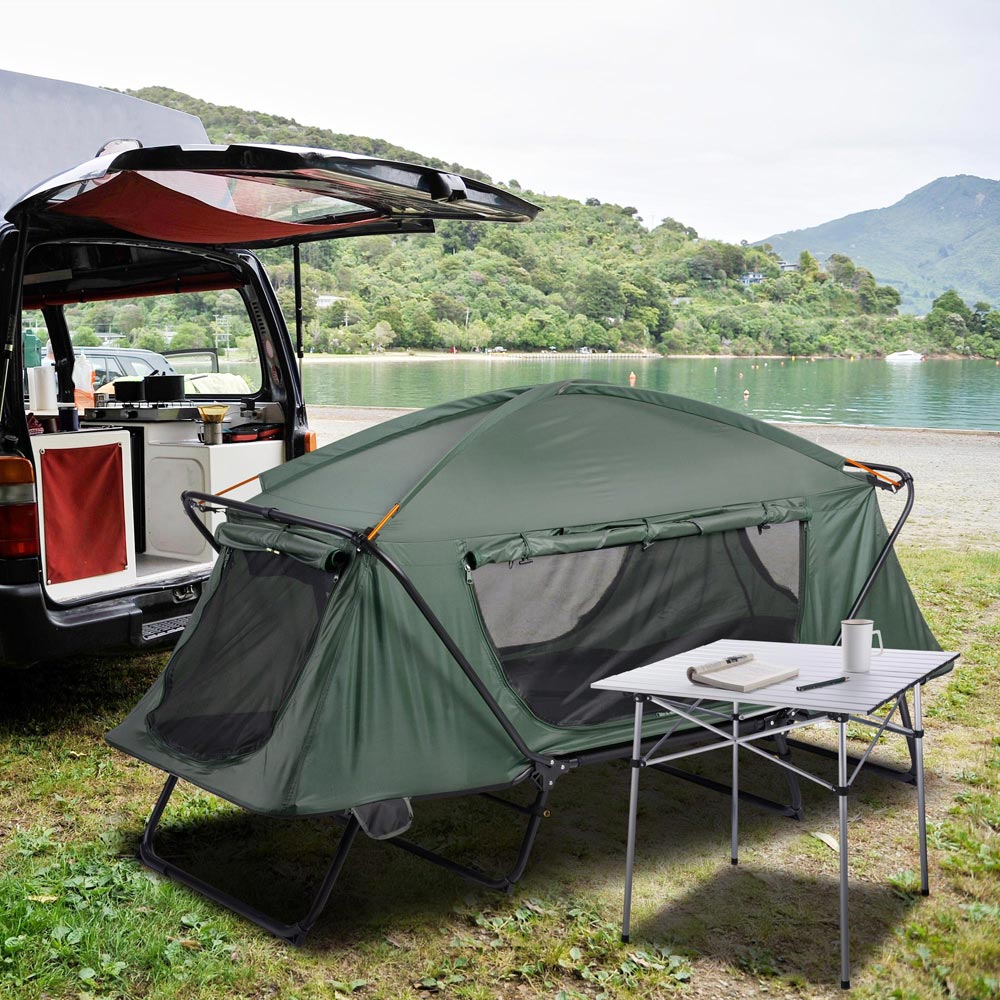 Yescom Roll-up Top Camp Folding Table Outdoor Desk Image