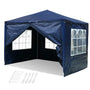 Yescom 10' x 10' Outdoor Wedding Party Tent 4 Sidewalls, Blue Image