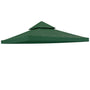 Yescom 10' x 10' Gazebo Canopy Replacement Top Color Optional, Green Image