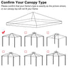 Yescom 10' x 10' Universal Gazebo Canopy Replacement Top