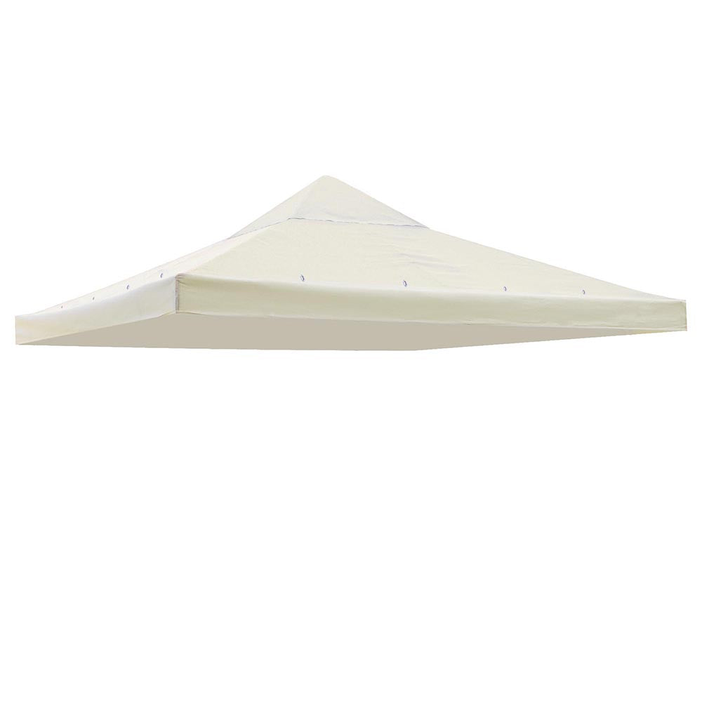 Yescom 10' x 10' Universal Gazebo Canopy Replacement Top, Ivory Image