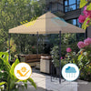 Yescom 8' x 8' Gazebo Canopy Replacement Top 2-Tier