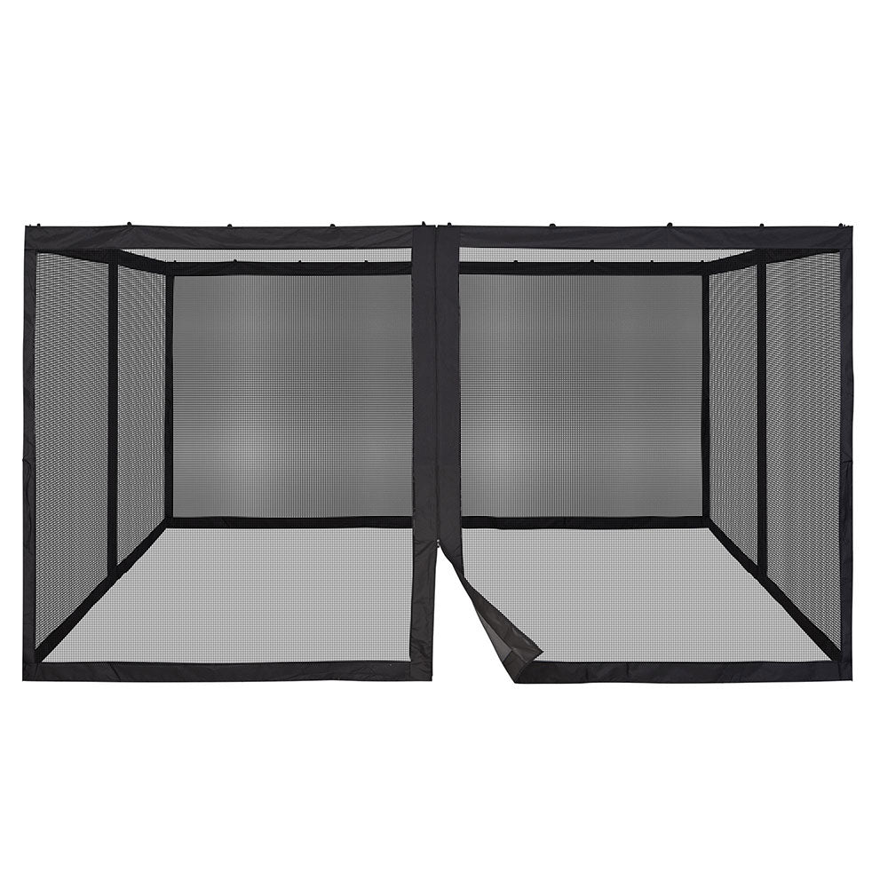 Yescom 41.2'R x 6.4'H Gazebo Mosquito Netting for 12'W x 10'D Gazebos Image