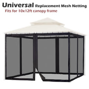 Yescom 41.2'R x 6.4'H Gazebo Mosquito Netting for 12'W x 10'D Gazebos Image