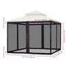 Yescom 41.2'R x 6.4'H Gazebo Mosquito Netting for 12'W x 10'D Gazebos