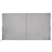 Yescom Gazebo Curtain 10x10ft Privacy Zip Side CPAI-84 Image