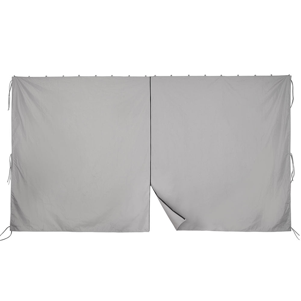 Yescom Gazebo Curtain 10x10ft Privacy Zip Side CPAI-84 Image