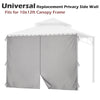 Yescom Gazebo Curtain 10x12ft Privacy Zip Side CPAI-84