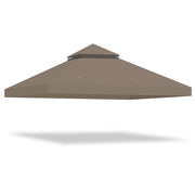 Yescom Petpvilit Canopy Replacement Top 2-Tier 10x10, Brown Image