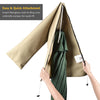 Yescom Patio Zipper Umbrella Cover with Rod Portable Bag 8' 9' 10' 13' Opt