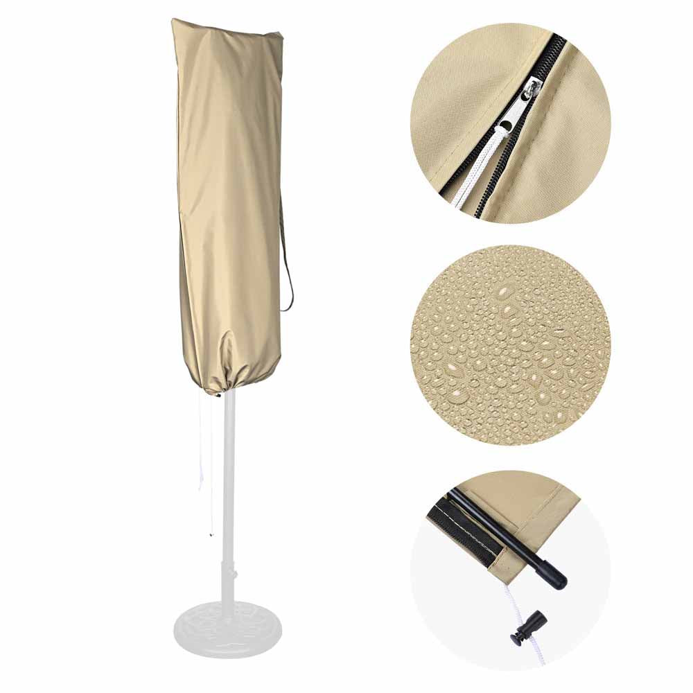 Yescom Patio Outdoor Umbrella Cover 15ft with Zipper & Rod Image