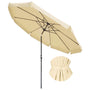 Yescom 10ft Patio Outdoor Market Umbrella Tilt Multiple Colors, Beige Image