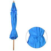 Yescom 13ft Patio Wood Market Umbrella Multiple Colors Image