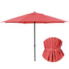 Yescom 13ft Outdoor Patio Market Garden Table Umbrella Color Optional