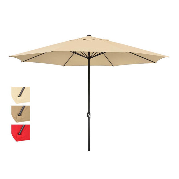 Yescom 13ft Outdoor Patio Market Garden Table Umbrella Color Optional Image