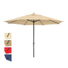 Yescom 13ft Outdoor Patio Market Garden Table Umbrella Color Optional