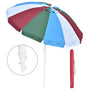 Yescom Beach Umbrella Tilt 8 ft 12-rib w/ Anchor Image