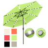 Yescom 10ft Prelit Umbrella 3-Tiered Patio Umbrella with Lights