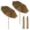 Yescom 6ft Tiki Umbrella Tilt Patio Outdoor Umbrella 8-rib 2ct/Pack