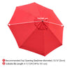 Yescom 10' Outdoor Market Umbrella Replacement Canopy