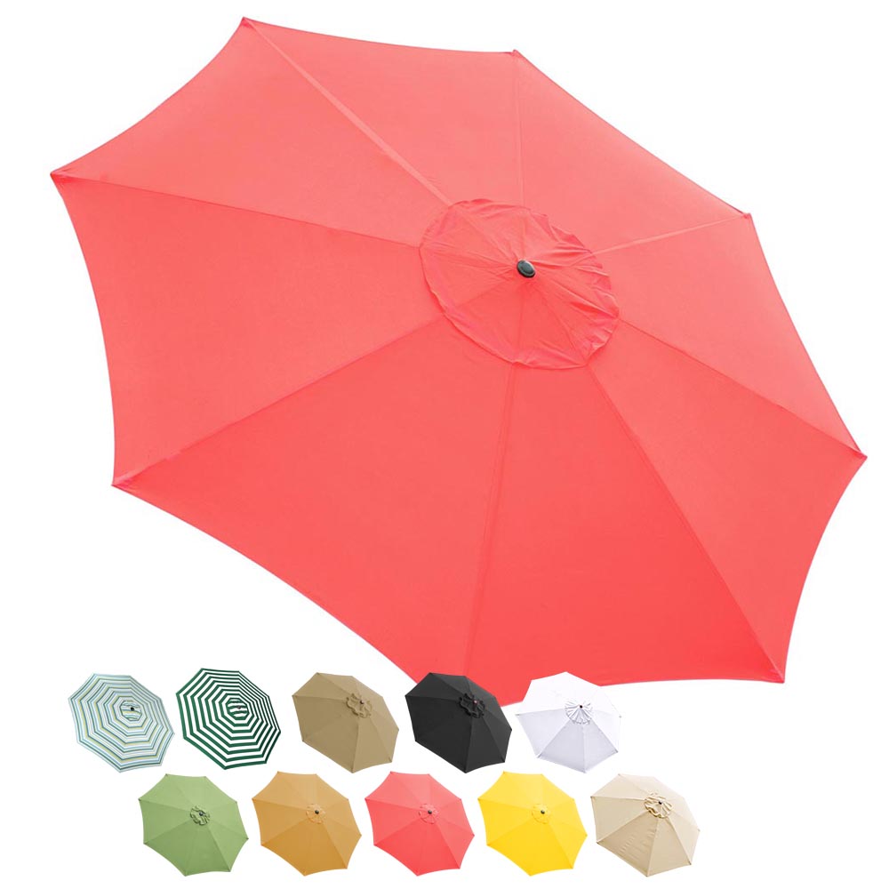 Yescom 13' Outdoor Market Umbrella Replacement Canopy 8-Rib Image