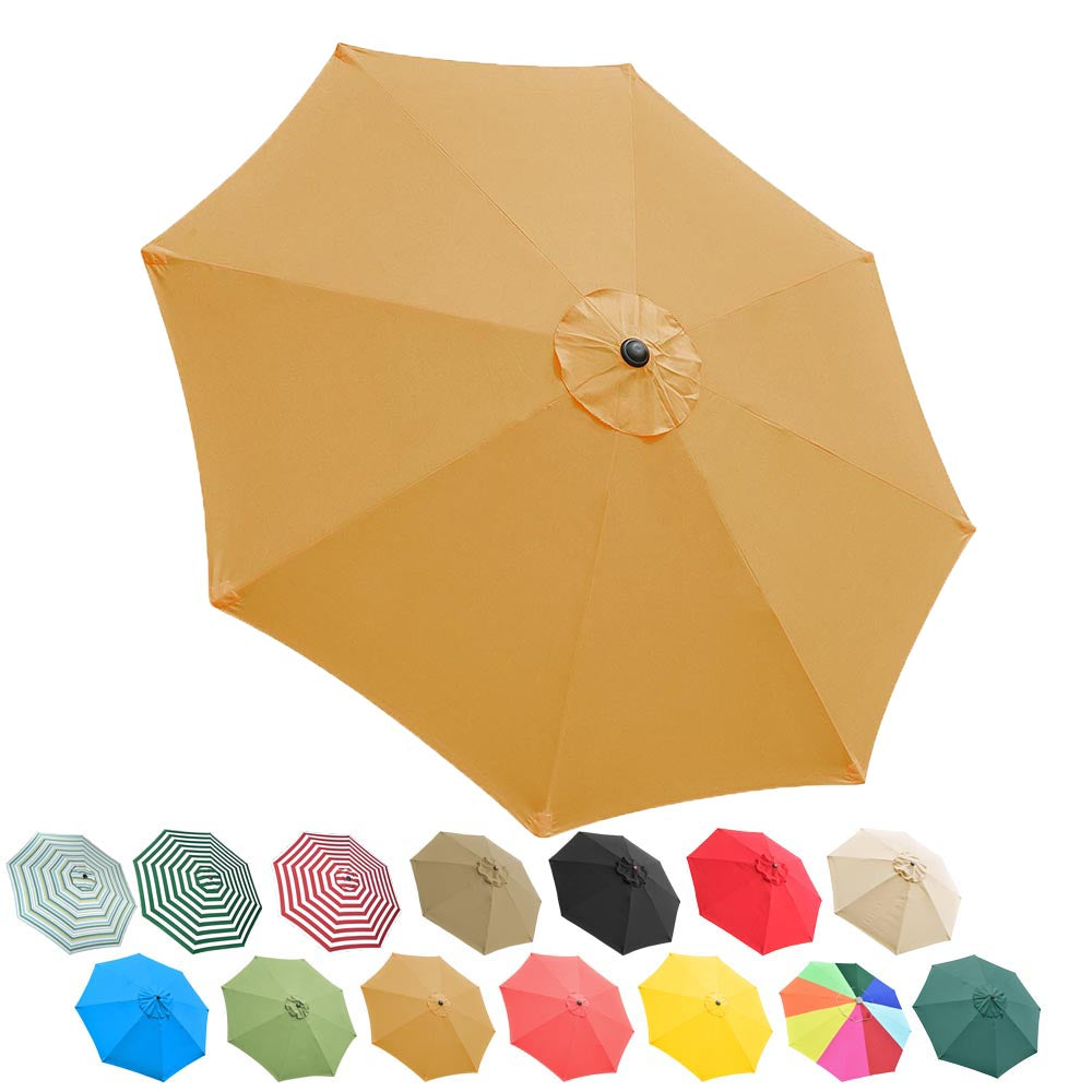 Yescom 9' 8-Rib Outdoor Market Umbrella Replacement Canopy Image