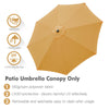 Yescom 9' 8-Rib Outdoor Market Umbrella Replacement Canopy