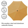 Yescom 9' 8-Rib Outdoor Market Umbrella Replacement Canopy