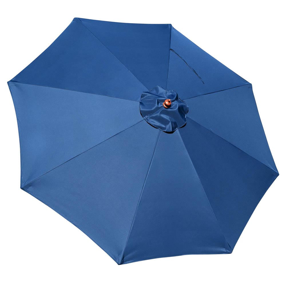 Yescom 9' 8-Rib Outdoor Market Umbrella Replacement Canopy, Navy Image