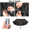 Yescom Solar Umbrella Lights with Remote for 9-10ft 8-Rib (4.75ft)