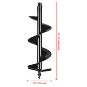 Yescom Earth Auger Bit Replacement 10in Image