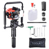 Yescom 900W 32.7cc 2-stroke T-Posts Gas Powered Petrol Pile Driver w/ EPA