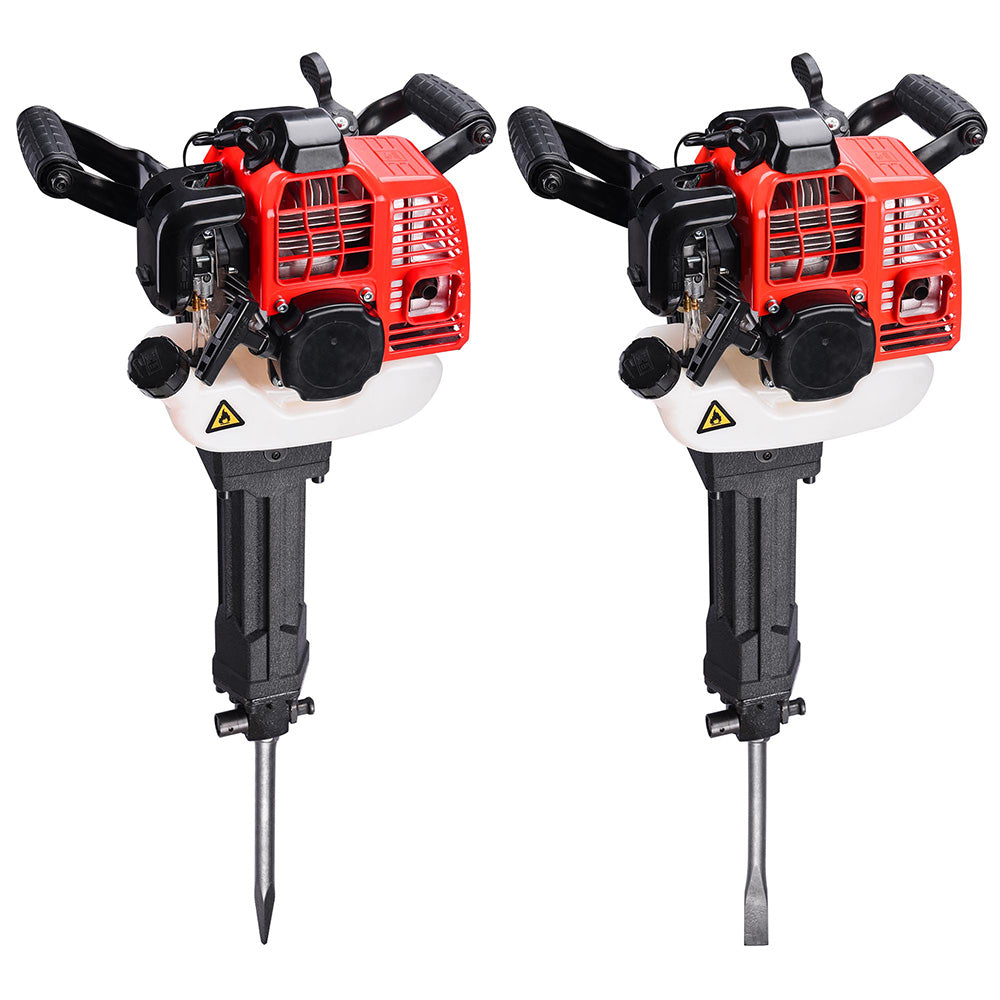 Yescom EPA Gas Powered Jackhammer Breaker Demolition 1300W 52cc 2-stroke Image