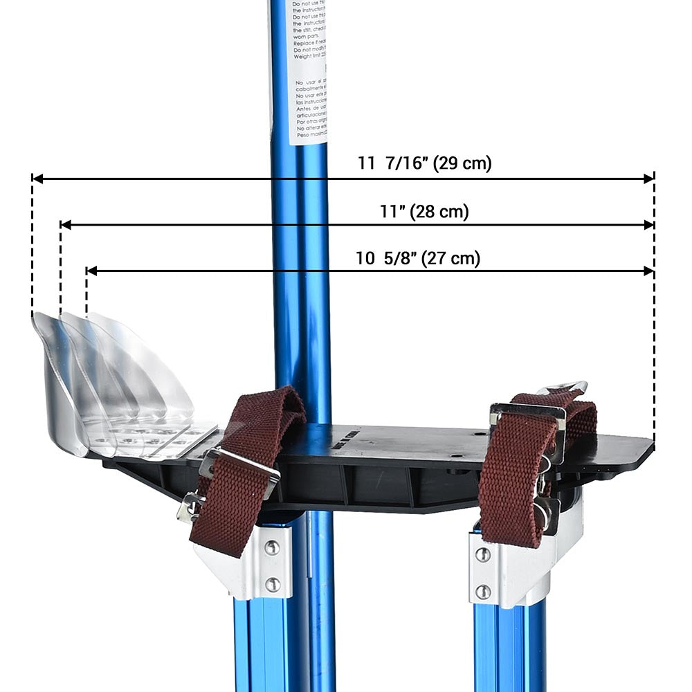 Yescom Drywall Stilts 24" - 40" Adjustable Aluminum Image