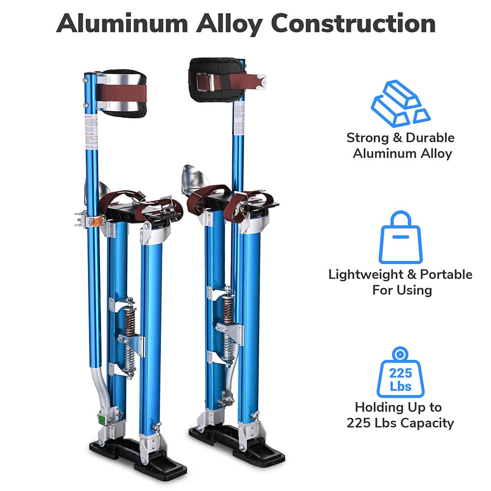 Yescom Drywall Stilts 24" - 40" Adjustable Aluminum Image