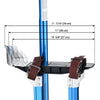 Yescom Drywall Stilts 36" - 50" Adjustable Aluminum Color Options