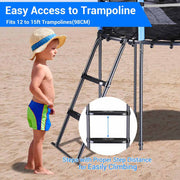 Yescom Trampoline Ladder-2 Steps for 12-14ft trampoline Image