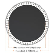 Yescom Trampoline Mat with Rings for 12 Foot Round Frame Image