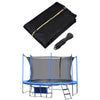 Yescom 15' Trampoline Net Enclosure Safety, 4 Arch/8 Poles